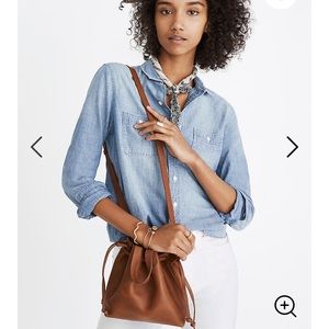 Madewell Small Drawstring Transport Crossbody Bag